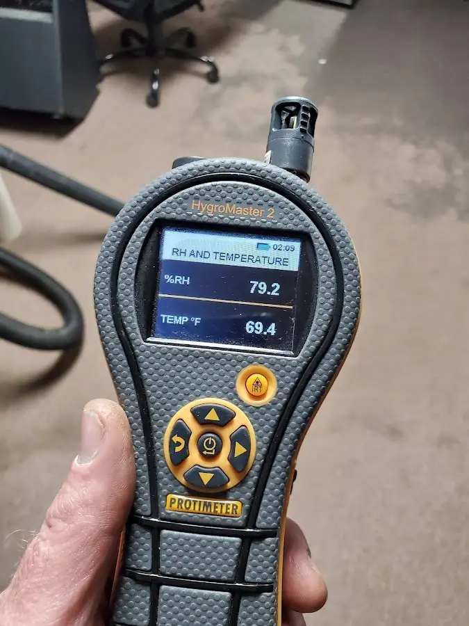 Moisture meter humidity assessment for Fire & Smoke Damage Restoration in Albany